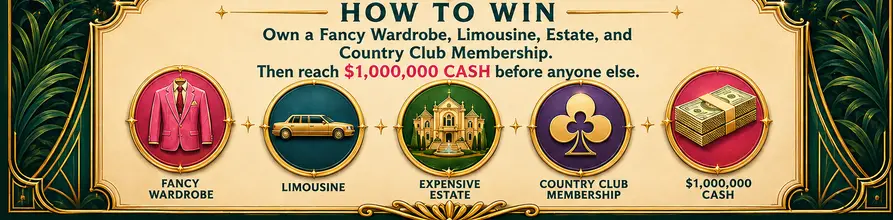 How to win Lucky Break: Fancy Wardrobe, Limousine, Expensive Estate, Country Club Membership and one million dollars in game cash
